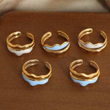 18K Gold-Plated Open Ring - Trendsi - Flyclothing LLC