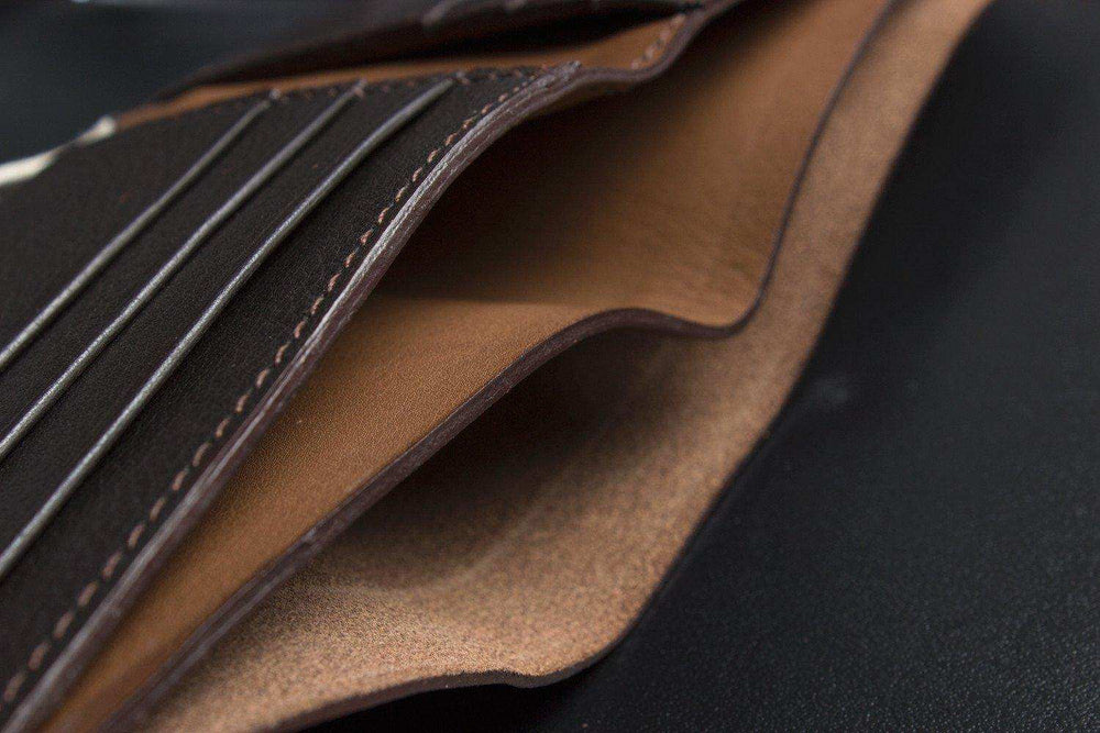 Kiko Leather Double Bifold Wallet - Kiko - Flyclothing LLC