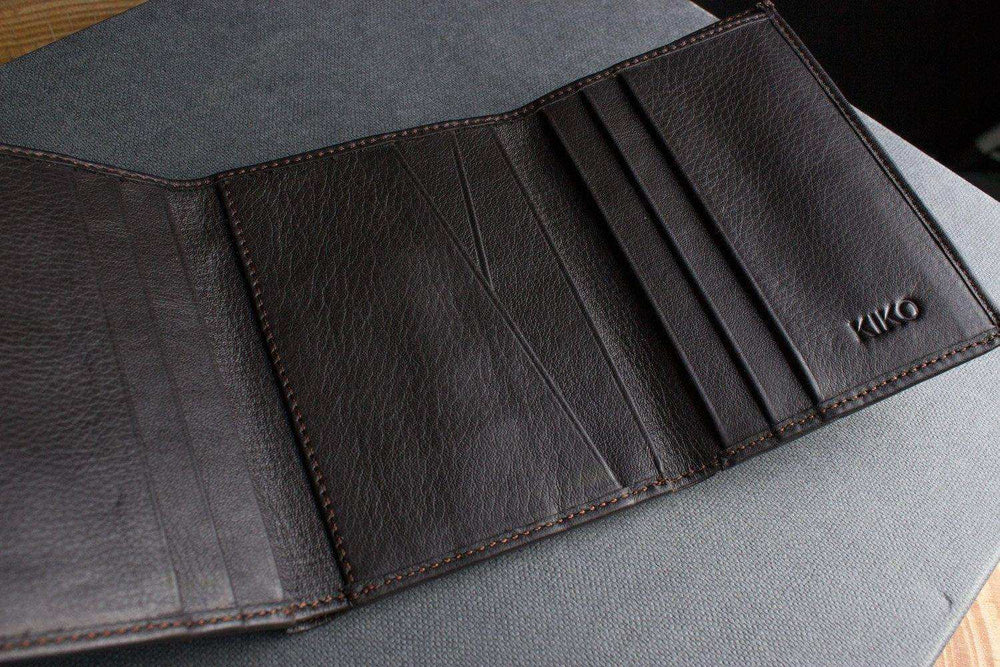 Kiko Leather Trifold Wallet - Kiko - Flyclothing LLC