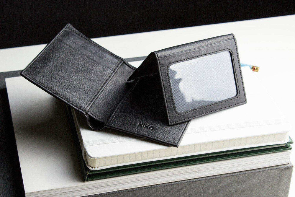 Kiko Leather Slimfold Passcase Wallet - Kiko - Flyclothing LLC