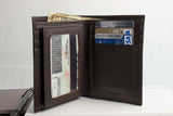 Kiko Leather Slimfold Passcase Wallet - Kiko - Flyclothing LLC