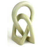 Soapstone Lovers Knot 6 inch Natural Stone - SMOLArt - Flyclothing LLC