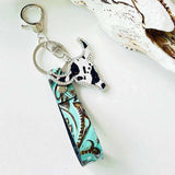 Rhinestone Bull Keychain - Trendsi - Flyclothing LLC