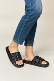 WILD DIVA Pyramid Stud Toe Band Footbed Sandals - Trendsi - Flyclothing LLC