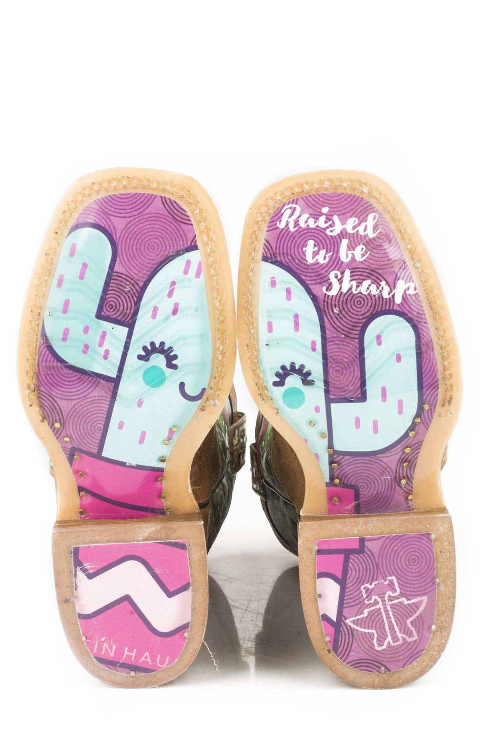 Tin Haul Little Girls Cactilicious With Raised To Be Sharp Sole - Tin Haul - Flyclothing LLC