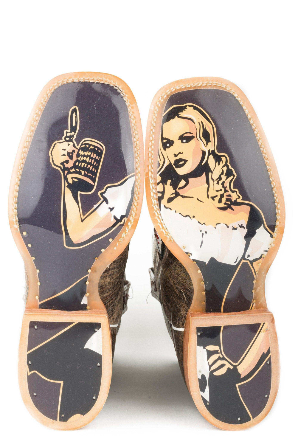 Tin Haul Mens Toastin A Gnarly Shark With Beer Girl Sole - Tin Haul - Flyclothing LLC