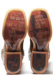Tin Haul Mens John 3:16 W With Bible Verse Sole - Tin Haul - Flyclothing LLC