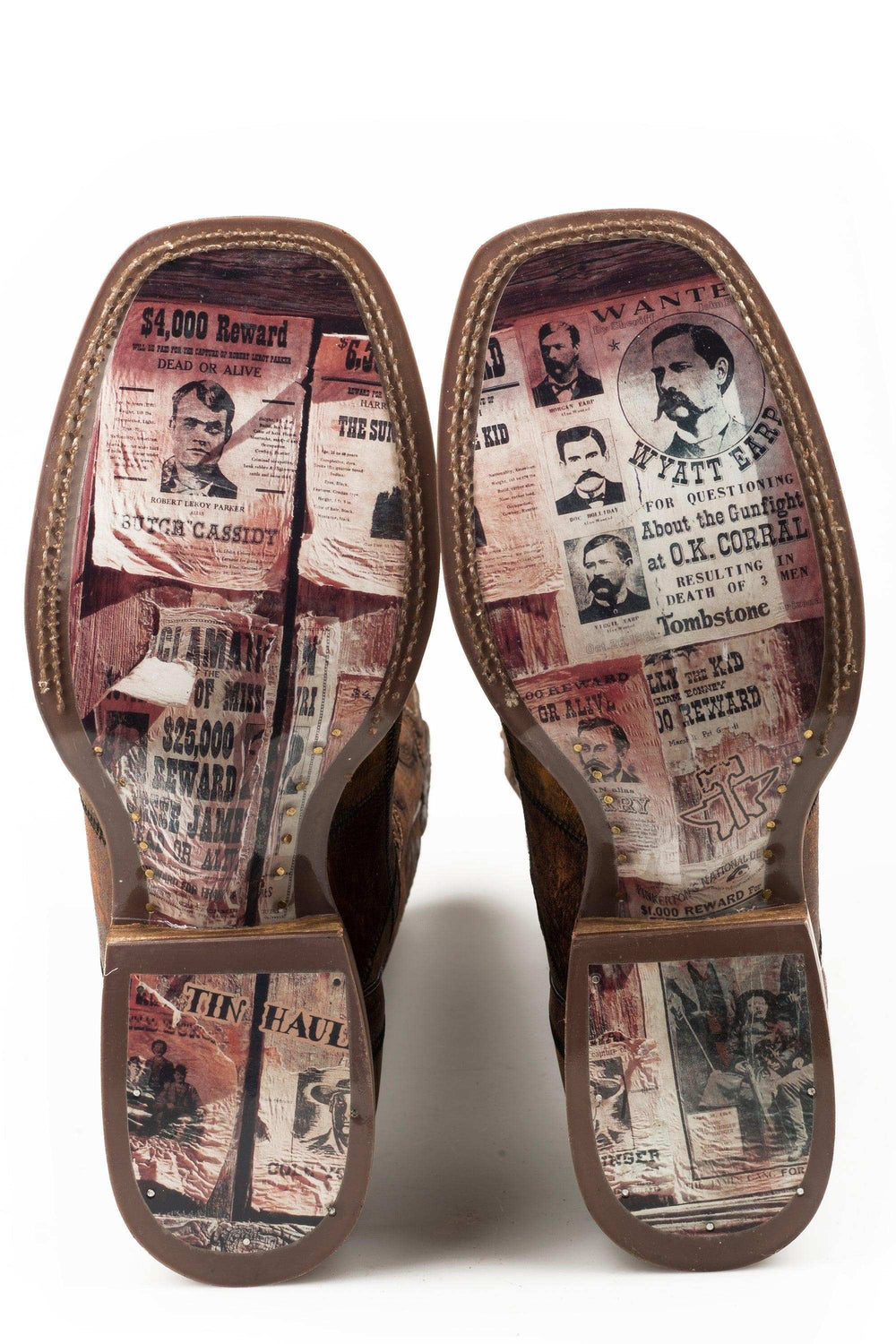 Tin Haul MENS DEAD OR ALIVE WITH WANTED SOLE - Tin Haul - Flyclothing LLC