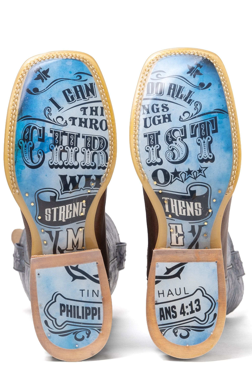 Tin Haul MENS ICHTUSACROSS WITH STRENGTH SOLE - Tin Haul - Flyclothing LLC