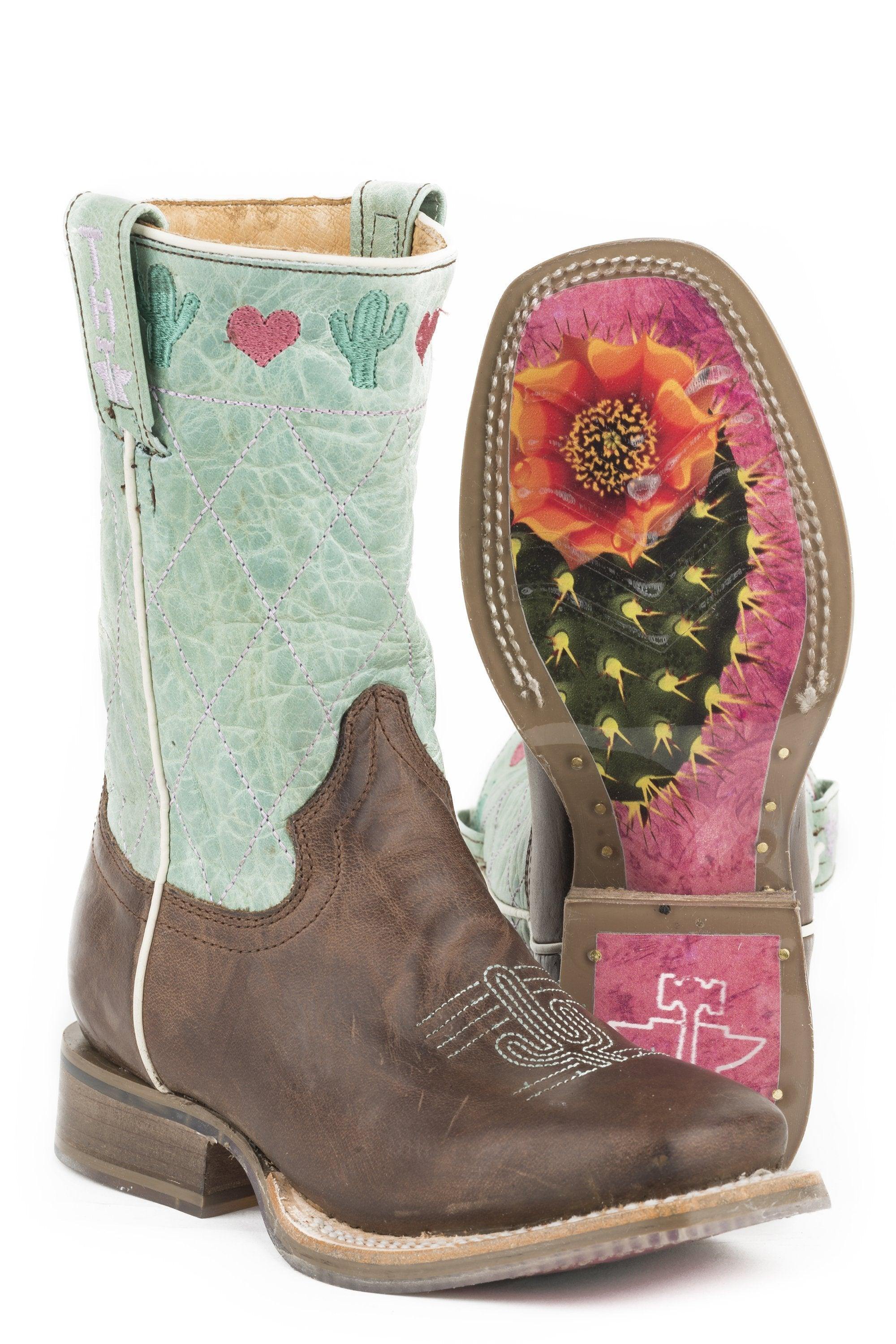 Tin Haul Big Girls Cactus With Heartshaped Sole - Flyclothing LLC