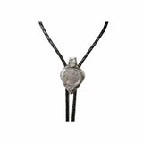 Silver Arrowhead with Genuine Buffalo Head Nickel Western Bolo Tie - Rockmount Clothing - Flyclothing LLC