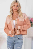 Button Down Dropped Shoulder Jacket - Trendsi - Flyclothing LLC