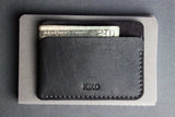 Kiko Leather Triple Pocket Card Case - Kiko - Flyclothing LLC