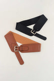 Elastic Wide PU Belt - Trendsi - Flyclothing LLC