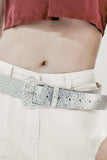 Glitter PU Leather Belt - Trendsi - Flyclothing LLC