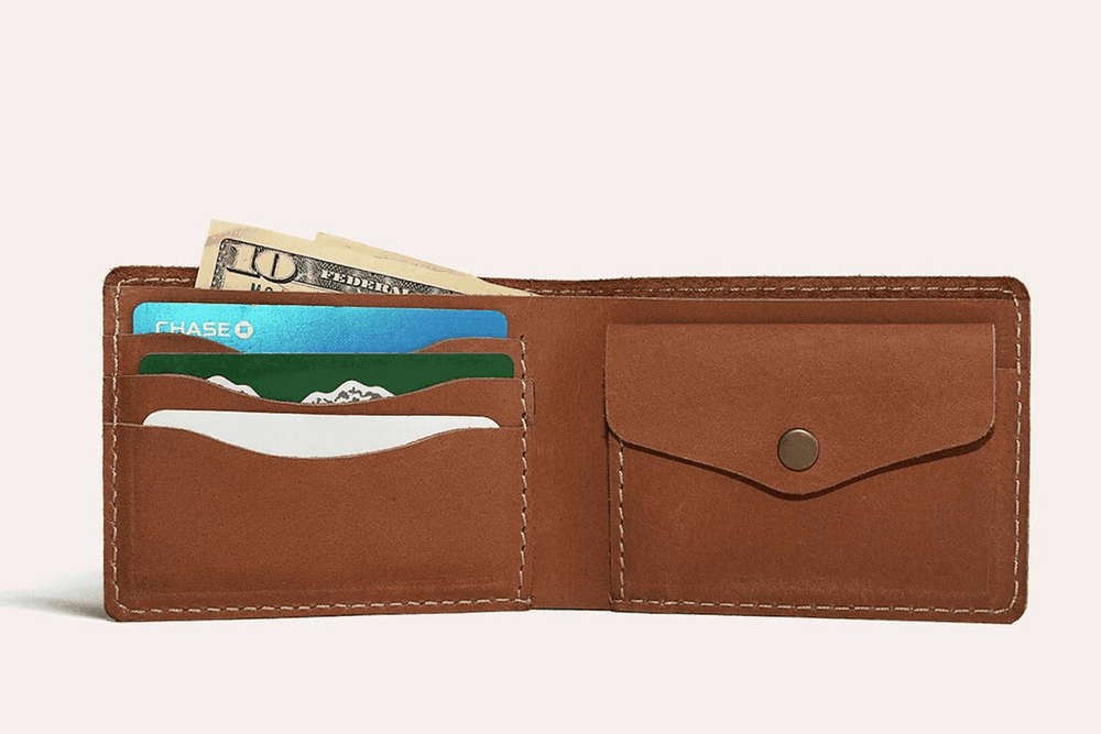 Kiko Leather Coin Bifold - Kiko - Flyclothing LLC
