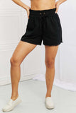 Zenana Seaside Full Size Linen Shorts - Trendsi - Flyclothing LLC