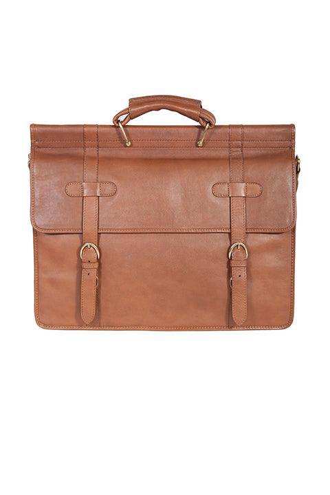Scully BROWN ROMA OVERNIGHT (H164) - Scully Leather - Flyclothing LLC