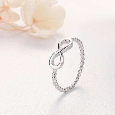 Number 8 Zircon 925 Sterling Silver Ring - Trendsi - Flyclothing LLC