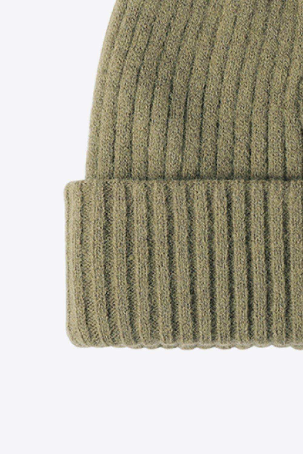 HAPPY Contrast Beanie - Trendsi - Flyclothing LLC