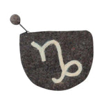 Felt Capricorn Zodiac Coin Purse - Global Groove - Global Groove - Flyclothing LLC