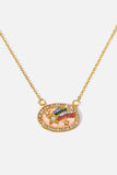 Stars in the Plate Pendant Copper Necklace - Trendsi - Flyclothing LLC