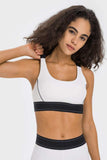 Contrast Sports Bra - Trendsi - Flyclothing LLC