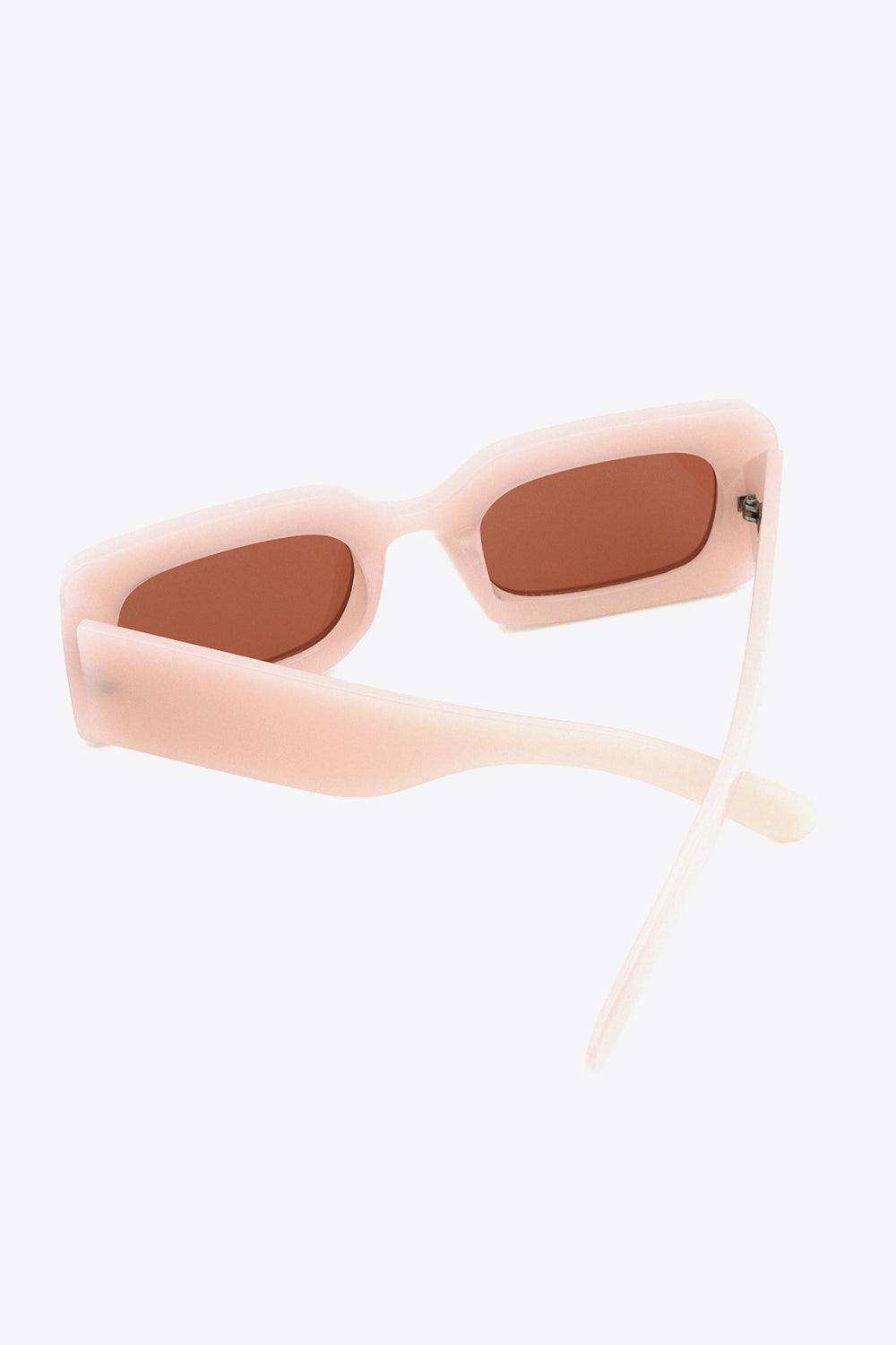 Polycarbonate Frame Rectangle Sunglasses - Trendsi - Flyclothing LLC