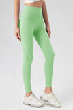 High Waist Skinny Active Pants - Trendsi - Flyclothing LLC