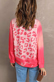 Printed Round Neck Dropped Shoulder Sweatshirt - Trendsi - Flyclothing LLC