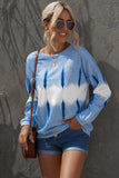 Drop Shoulder Round Neck Sweatshirt - Trendsi - Flyclothing LLC