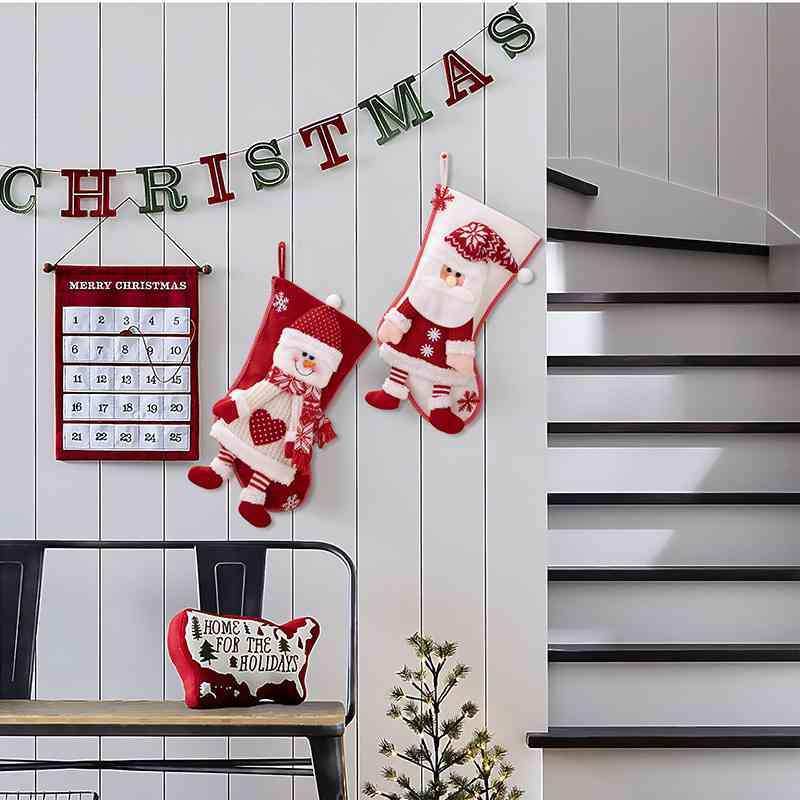 Christmas Stocking Hanging Widget - Trendsi - Flyclothing LLC