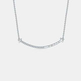 Moissanite 925 Sterling Silver Necklace - Trendsi - Flyclothing LLC