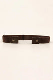 PU Elastic Snap Closure Belt - Trendsi - Flyclothing LLC