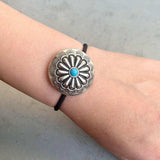 Turquoise Round Shape Hair Rope - Trendsi - Flyclothing LLC