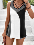 Color Block Tank Top - Trendsi - Flyclothing LLC