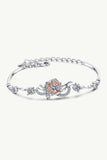 925 Sterling Silver Moissanite Bracelet - Trendsi - Flyclothing LLC