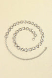 Alloy Lobster Clasp Belt - Trendsi - Flyclothing LLC