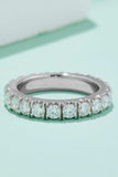 2.3 Carat Moissanite 925 Sterling Silver Eternity Ring - Trendsi - Flyclothing LLC