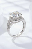 5 Carat Moissanite Split Shank Ring - Trendsi - Flyclothing LLC