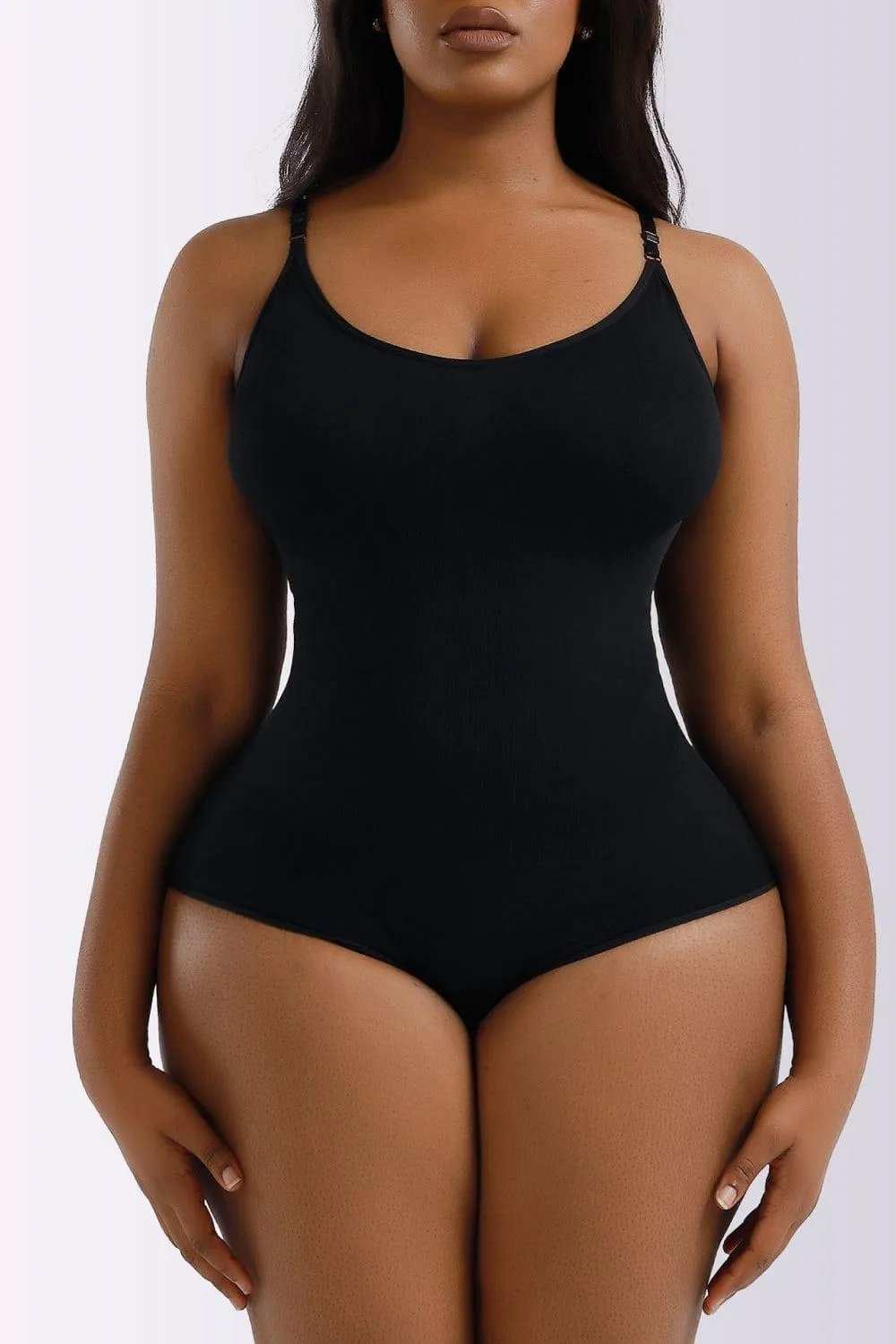 Full Size Spaghetti Strap Shaping Bodysuit - Trendsi - Flyclothing LLC