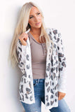 Printed Long Sleeve Cardigan - Trendsi - Flyclothing LLC