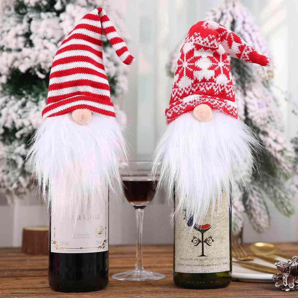 Assorted 2-Piece Wine Bottle Covers - Trendsi - Flyclothing LLC
