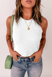 Round Neck Tank Top - Trendsi - Flyclothing LLC