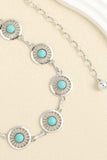 Vintage Turquoise Alloy Belt - Trendsi - Flyclothing LLC