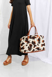 Animal Print Plush Weekender Bag - Trendsi - Flyclothing LLC
