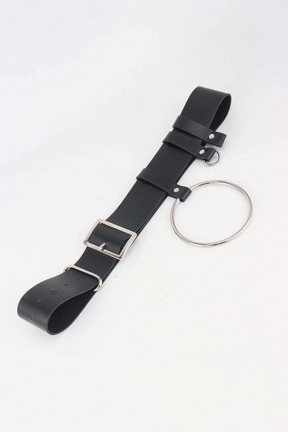 PU Belt with Chain - Trendsi - Flyclothing LLC