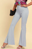 Pull On Flared Pants - Trendsi - Flyclothing LLC