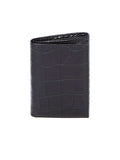 Scully BLACK MEN'S THREEFOLD W/ID - Scully Leather - Flyclothing LLC