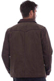 Scully Mens Brown Leatherwear Jacket - Scully Leather - Flyclothing LLC